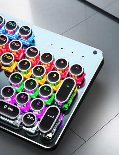 Clavier mécanique 104 touches interrupteurs bleus Taiahiro avec rétroéclairage RVB - 6