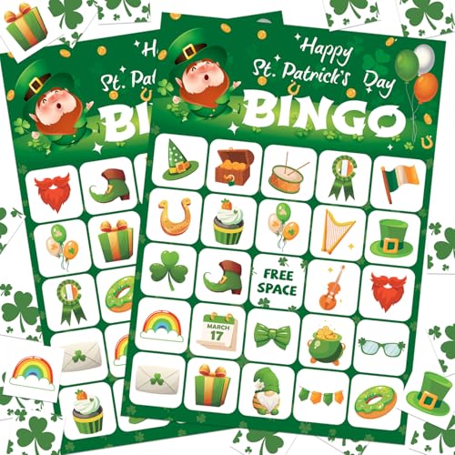 CheerChamp St. Patrick's Day Bingo Game for Kids...