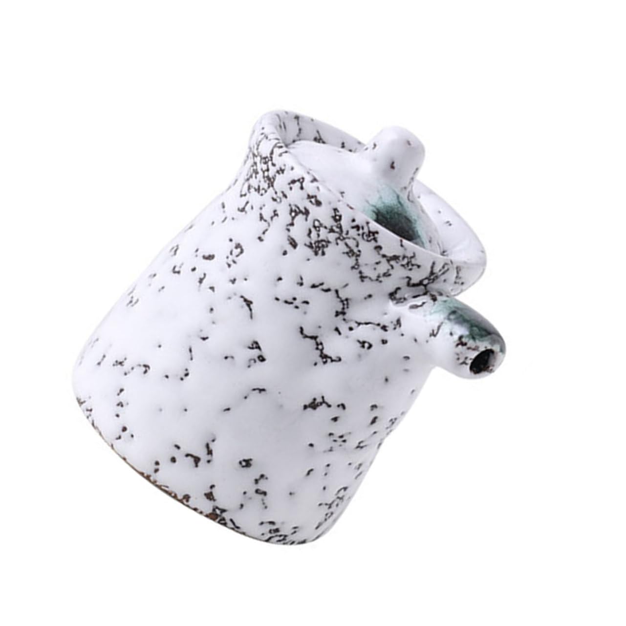 STOBAZA Vinegar Dispenser Bottle Stylish Sauce Pot for Kitchen Easy Pouring Condiment Jar for Home Restaurant and Buffet Use Dust Lid Fine Workmanship