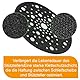 Esshogo 1 Stück Schleiftellerschoner Ø 150mm 70-Loch, Polierteller Schutzmatte für Schleifteller, Schutzpolster für Exzenterschleifer, Schleiftellerschoner, Zubehör Exzenterschleifer