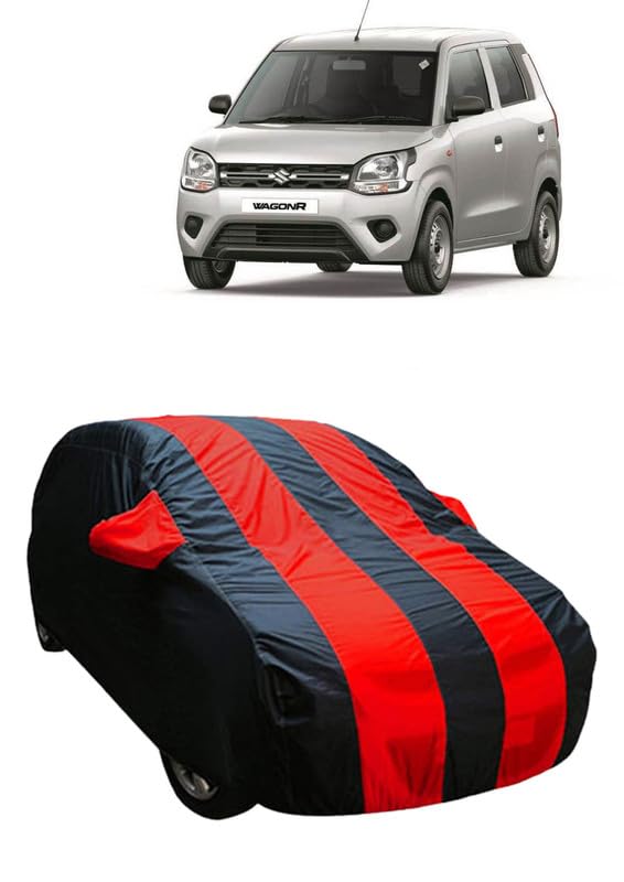 J S R Waterproof CAR Cover for Maruti Suzuki Wagon R 2019 (Maruti