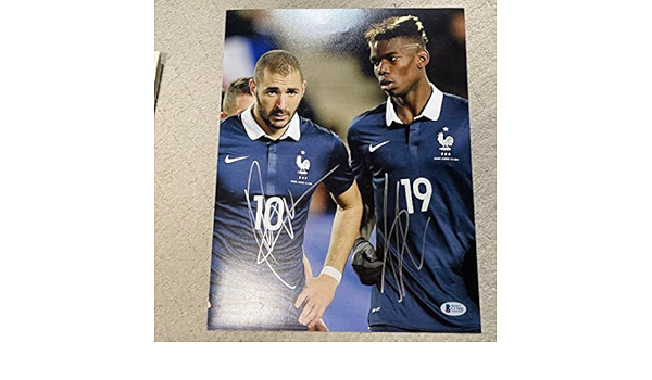 お買い物マラソン限定☆ フランス代表 ベンゼマ ポグバ 直筆サイン
