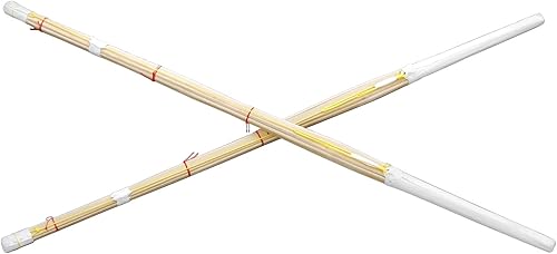 Juego de 2 espadas samurái de entrenamiento de práctica Kendo de 47 pulgadas