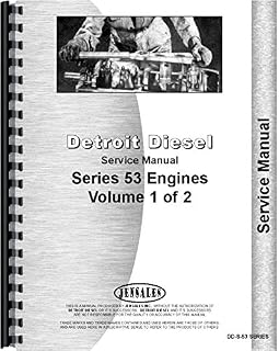 Detroit 2-53, 3-53, 4-53, 6V-53, 8V-53 Engine Service Manual (1950 GMC)