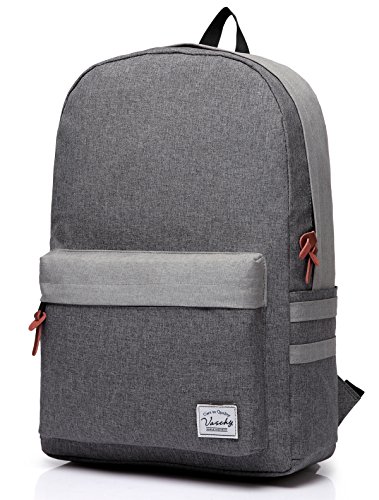 VASCHY Mochilas Escolares Unisex Resistente Al Agua Portatil 15.6 Pulgadas Juveniles