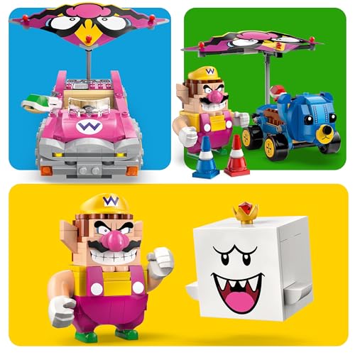 LEGO® Super Mario™ 72038 Mario Kart™ – Wario et Roi Boo - vue 10