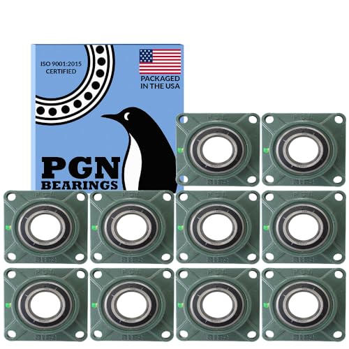 Image of PGN UCF212-39 (10 Pack) Square Flange Bearing 2-7 /16 inch Bore