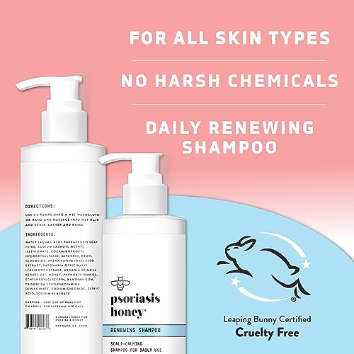 Psoriasis Honey Renewing Shampoo - Itchy & Dry Scalp Treatment thumb #5