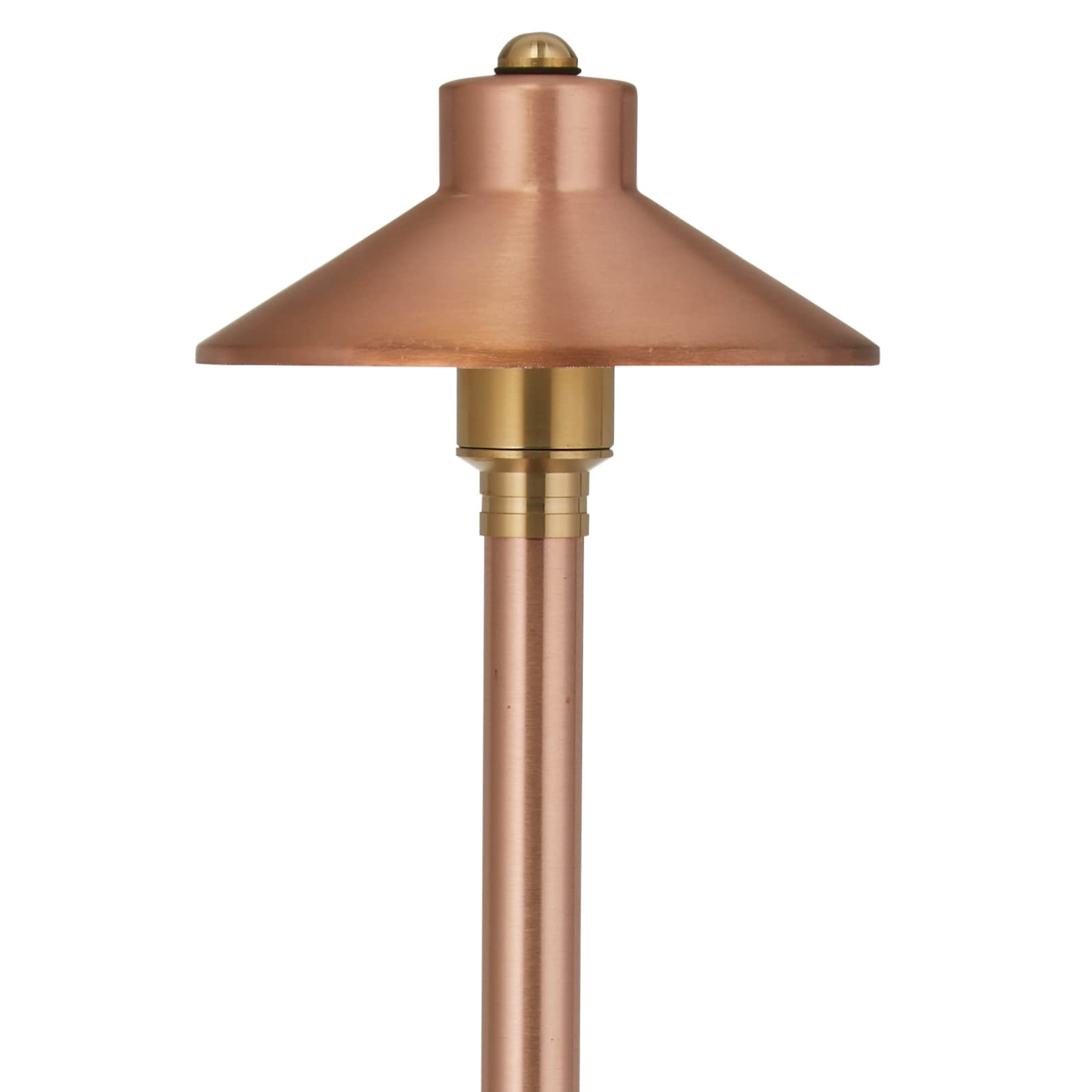 ライト・ランタン COPPER 250 VOLT Flat Hat 12V Copper Path Light (7