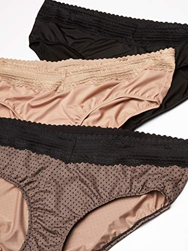 Image of Warner's womens Blissful Benefits No Muffin 3 Pack Hipster Panties