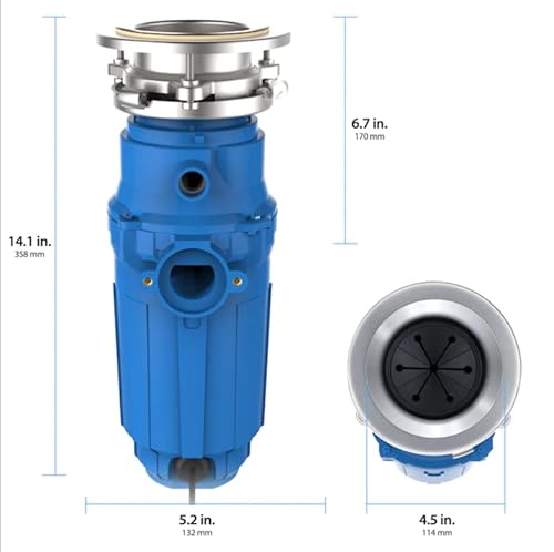 American Standard Elite Corded 3/4-HP Continuous Feed Noise Insulation Garbage Disposal American Standard Elite Corded 3/4-HP Continuous Feed Noise Insulation Garbage Disposal