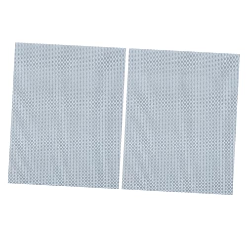 iplusmile 2個 水槽フィルター綿 水槽の水質フィルター うさぎの家 大型ストレーナー モルモットの檻 水槽用スポンジパッド ギニアおがくずの寝具 水族館の泡パッド ごみトレイ 6dコットン