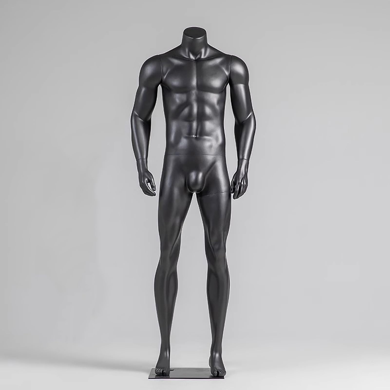Manekin, manekin ekspozycyjny dla czarnych mężczyzn do sklepu detalicznego, klatka piersiowa do ekspozycji odzieży, manekin do Cosplay na modne gadżety