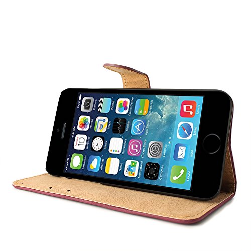 Belk - Custodia per iPhone 6 (4,7'') in camoscio