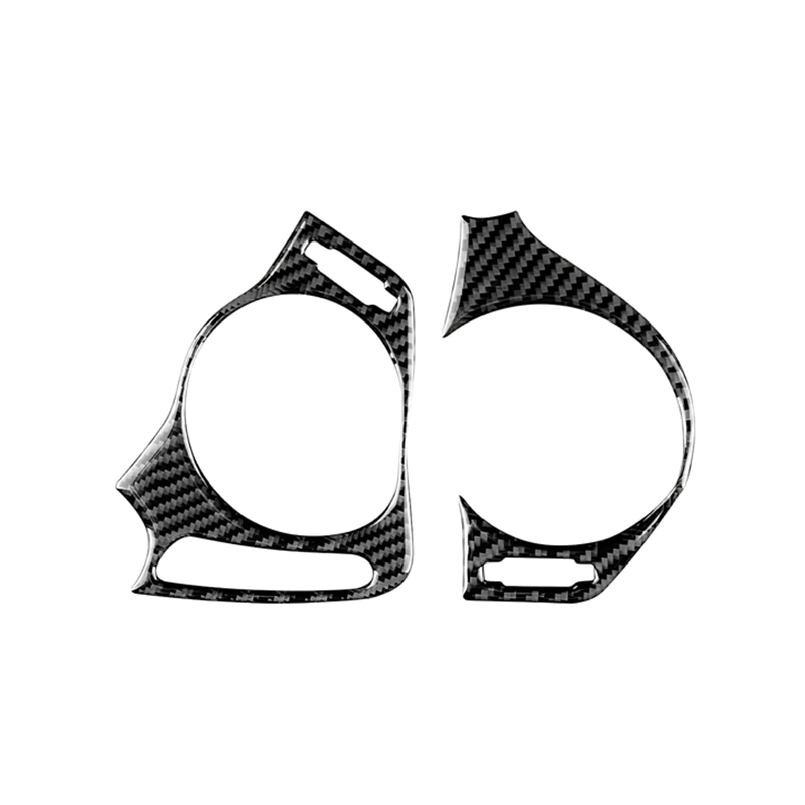 Sanehou Lhd Dashboard Air Vent Frame Compatible With Lexus For Is250 Is300 Is350c 2006-2012 Rhd Car Dashboard Air Vent Trim Frame Air Outlet Decorative Cover Sticker