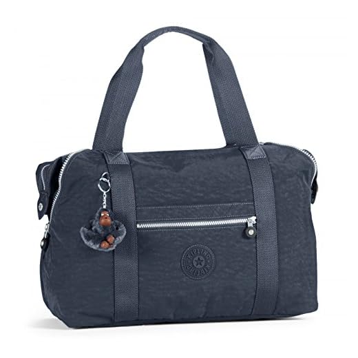 Kipling ART M Borsa da Viaggio, Media, True Blue ( Blu)