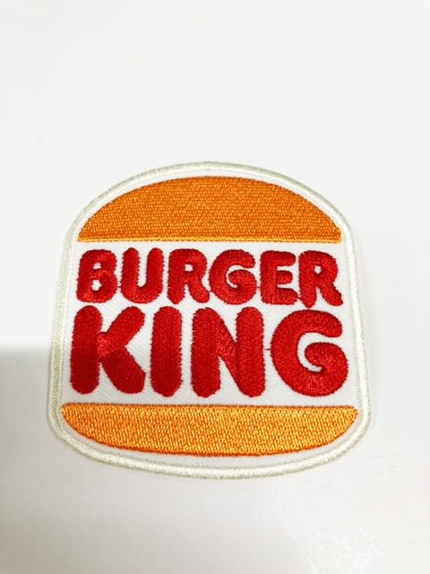 Amazon.co.jp: 雑貨 ワッペン バーガーキング BURGER KING アイロン