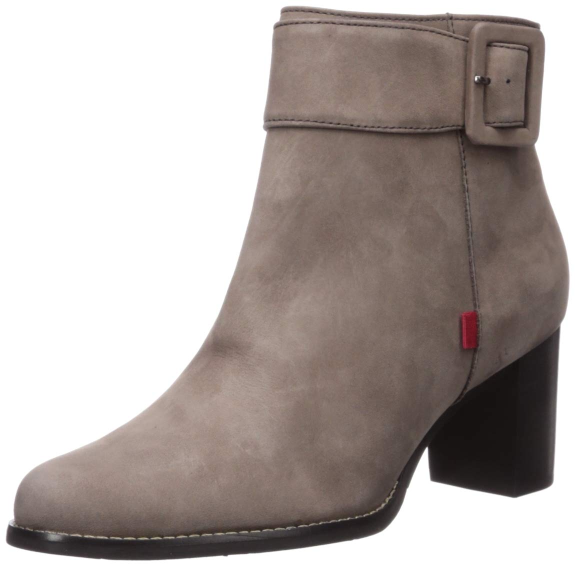 MARC JOSEPH NEW YORKWomen's Leather Luxury Ankle Boot with Buckle Detail