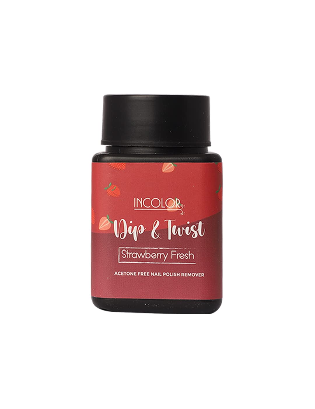 INCOLOR Nail Paint Remover Dip & Twist Acetone Free Best For Natural Fingernail Strawberry Fresh 04 - (80ml)-image-15