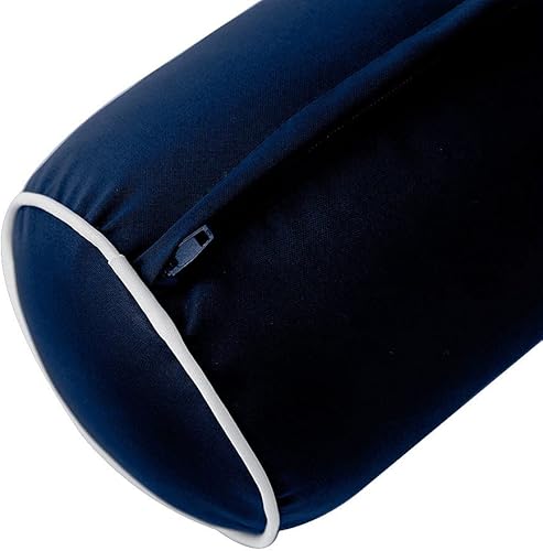 Miniatura 5 de Style5 Twin Outdoor Daybed Mattress Bolster Contrast Piped Trim Insert Cover Complete Set - AD101