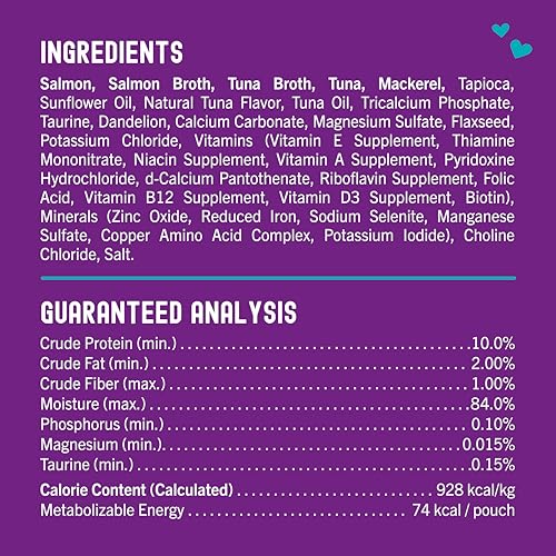 Stella & Chewy's Carnivore Cravings Wet Cat Food - Premium Pouches - Grain Free, High Protein Salmon, Tuna & Mackerel - Perfect For Picky Eaters - Complete Meal or Topper (2.8 oz, 24 Pack) - image 5