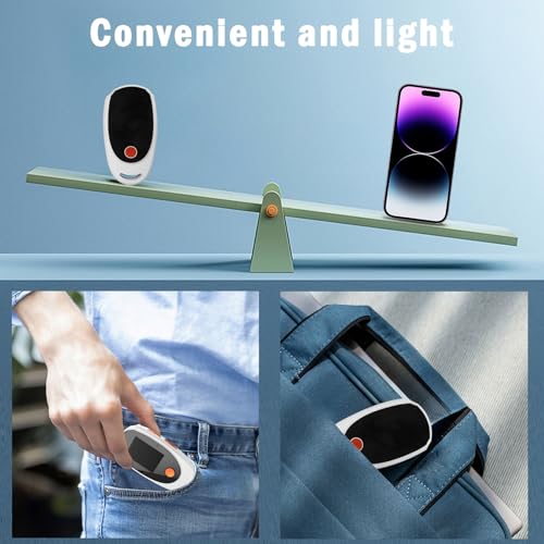 Image of Digital Microscope Handheld, Portable Digital Magnifying Glass 500x with 2.0inch Color Screen, Children Science Educational