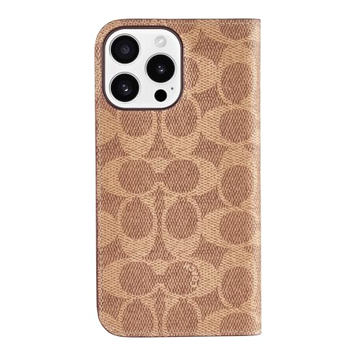 コンシェル　新品COACH iPhone16 Pro Max 手帳型ケース Amazon.co.jp: コーチ for iPhone16 Pro Max用のスマホケース 手帳型
