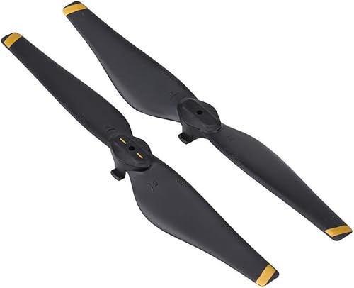 Miniatura 8 de CW CCW - 2 pares de cuchillas de hélice de fibra de carbono de liberación rápida para dron a control remoto, accesorio para Mavic Air (rayas doradas)