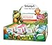 tetesept Kinder Badespaß Badeüberraschung Dino Abenteuer – Pflegender Badezusatz für Kinder ab 3 Jahren – Mit Dinos zum Sammeln – 12 Sprudel-Eier à 140 g