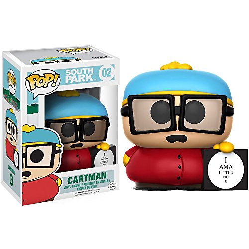 Funko Cartman Piggy Pop Figura De Vinilo Y 1 Paquete Protector Gráfico Compatible (12416 - B)