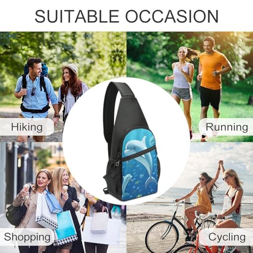 Mochila Sling bag pequeña para mujer y hombre miniatura 5