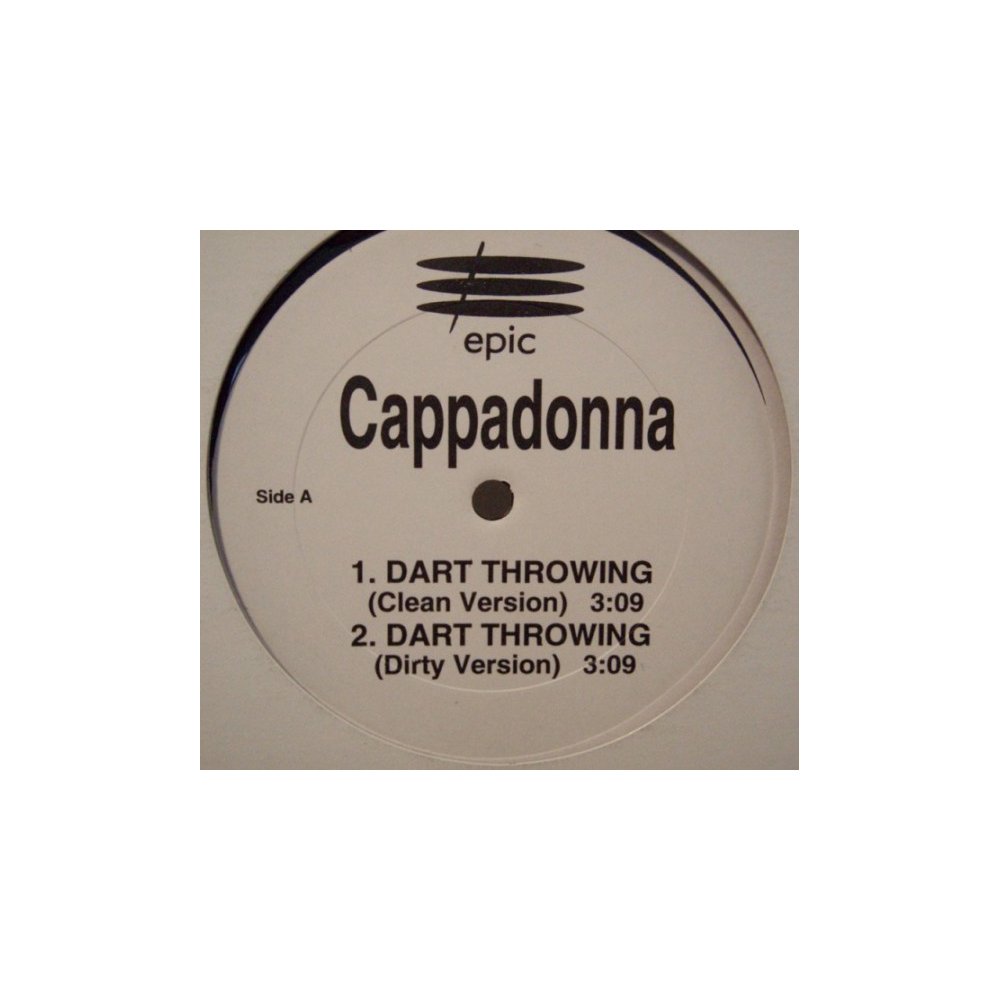 CAPPADONNA / DART THROWING CDs & Vinyl