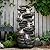 SunJet 40" High 6-Tiers Cascading Rock Outdoor Water Fountain with LED Lights - Large Outdoor Fountains and Waterfalls for Garden or Patio, Yard, and Deck Decor, Featuring Natural Stone Look