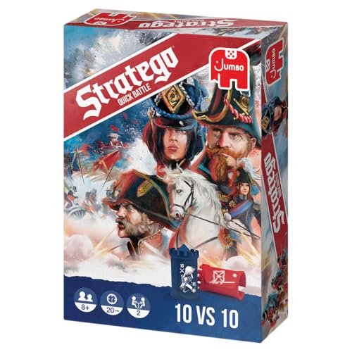 Stratego versión rápida de viaje 2 jugadores 8+ miniatura 2