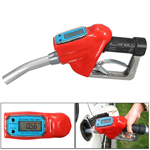 Auto Motocicleta Combustible Gasolina Petróleo Entrega Pistola 1 ' ' Dispensador De Boquilla con Medidor De Flujo