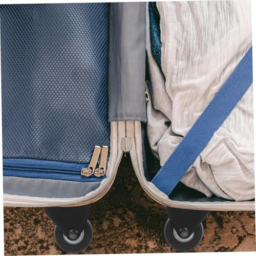 Gatuida 1pair Black Swivel Wheels for Travel Luggage Suitcase Replacement Wheels Double Bearings for Smooth Maneuverability Compatible Luggage Types3