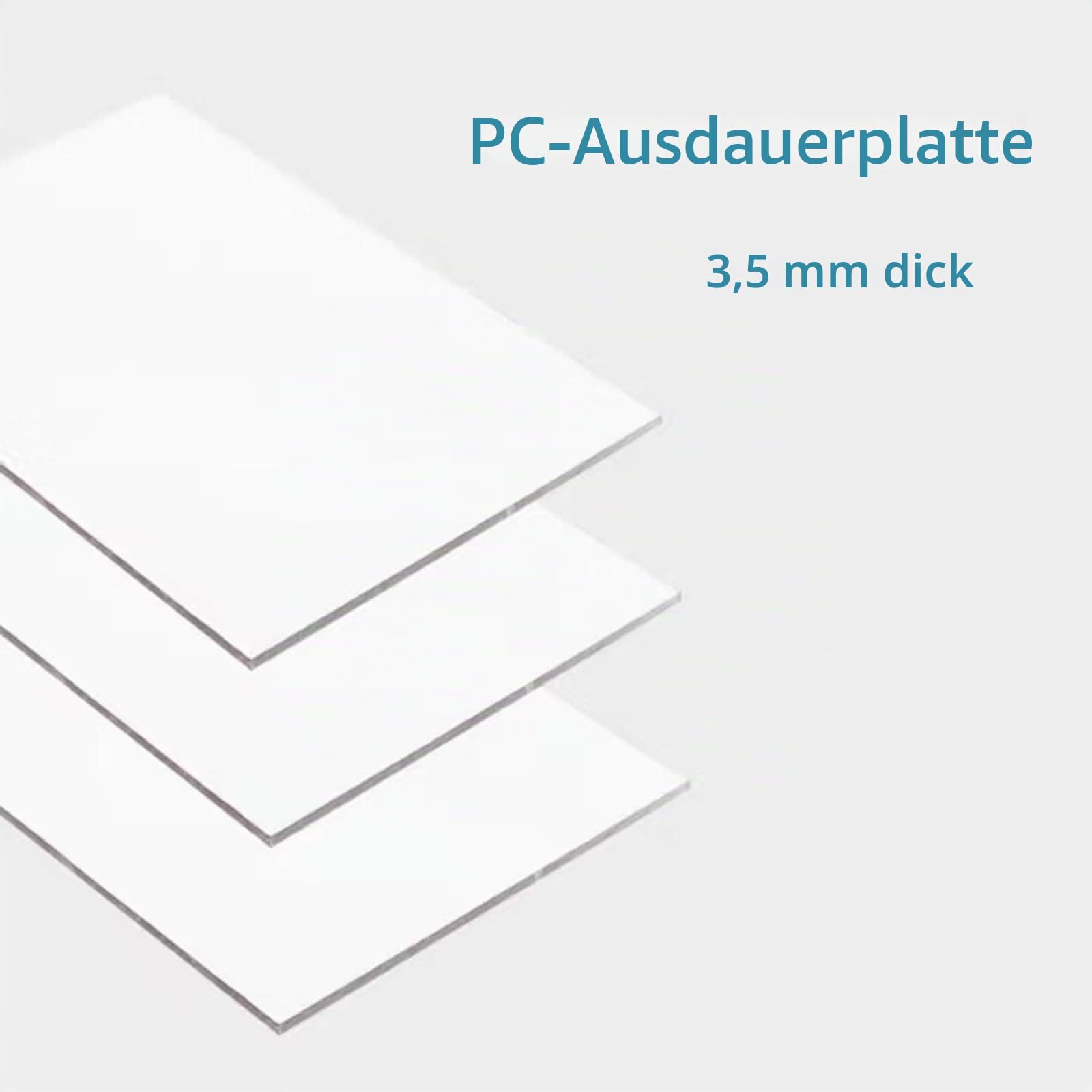 Polycarbonat-Vordach für Haustür,Transparentes Pultbogenvordach,Türvordach,UV-Beständiger Überdachung Haustür,3,5mm Dick Pultvordach,für Garage Balkon Fenster Haus (50x120cm/19.6"x47")