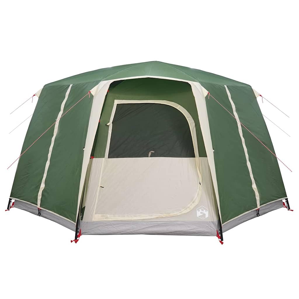 Zelt für Personen Grün, x x, mit abnehmbarem Regenfly, Belüftungsfenstern, E-Port, Moskitonetz, Winddicht und wasserdicht, ideal für Camping, Trekking, Strand, Outdoor