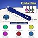 MR CHIPS Made in USA Set of 6 Bingo Magnetic Wands & 600 Pieces Upgraded ¾ Inch Plastic Chips with Metal Rings in 6 Colors Blue, Red, Green, Purple, Yellow, and Pink