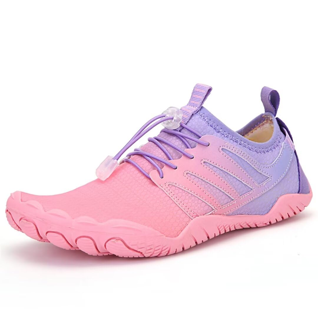 Hiking Shoes Footwear Clio Flex - Healthy & Comfortable Barefoot Shoes Pink