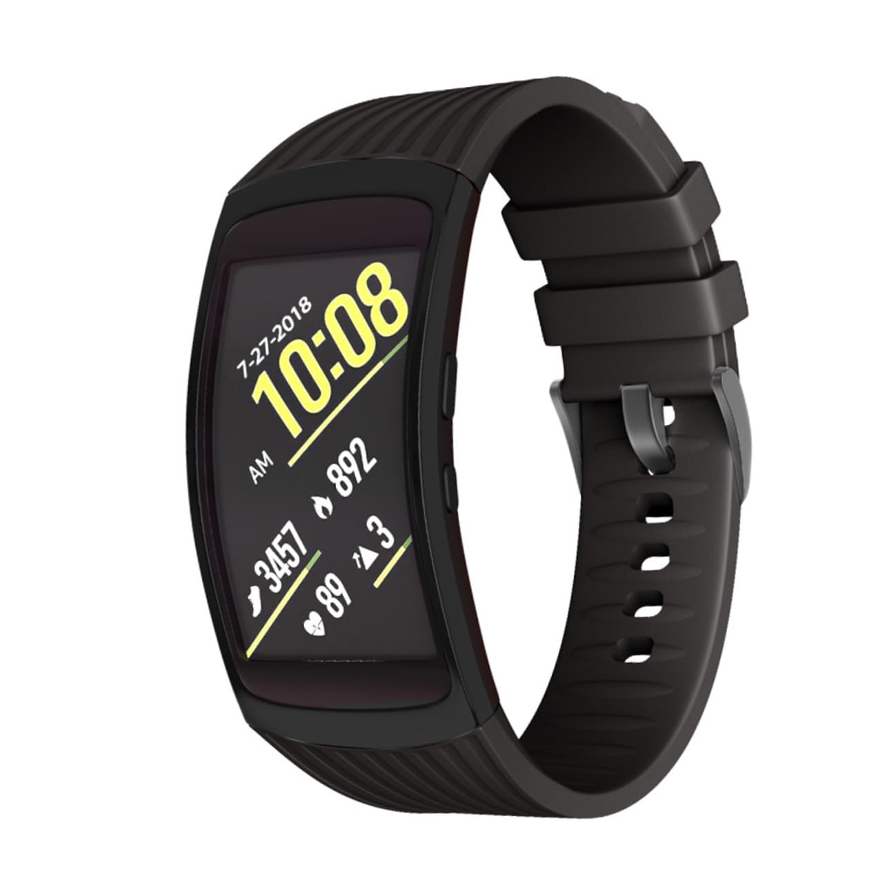 DOITOOL 3 Piezas Correa De Reloj Inteligente Relojes Inteligentes Reloj Deportivo De Silicona Pulsera De Silicona Correa De Muñeca Confortable Mirar Poroso Muñequera Profesional