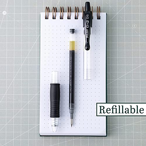 Pilot G2 Bolígrafos Gel Retráctiles Premium Extra Fin Negro 36 miniatura 4