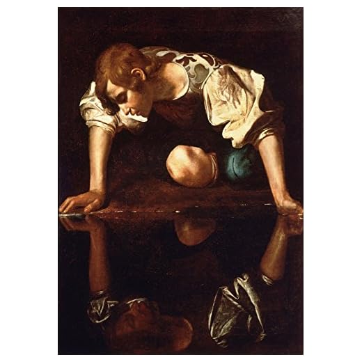 Michelangelo Merisi da Caravaggio: Narcissus. Fine Art Print/Poster. (59.4cm x 42cm)