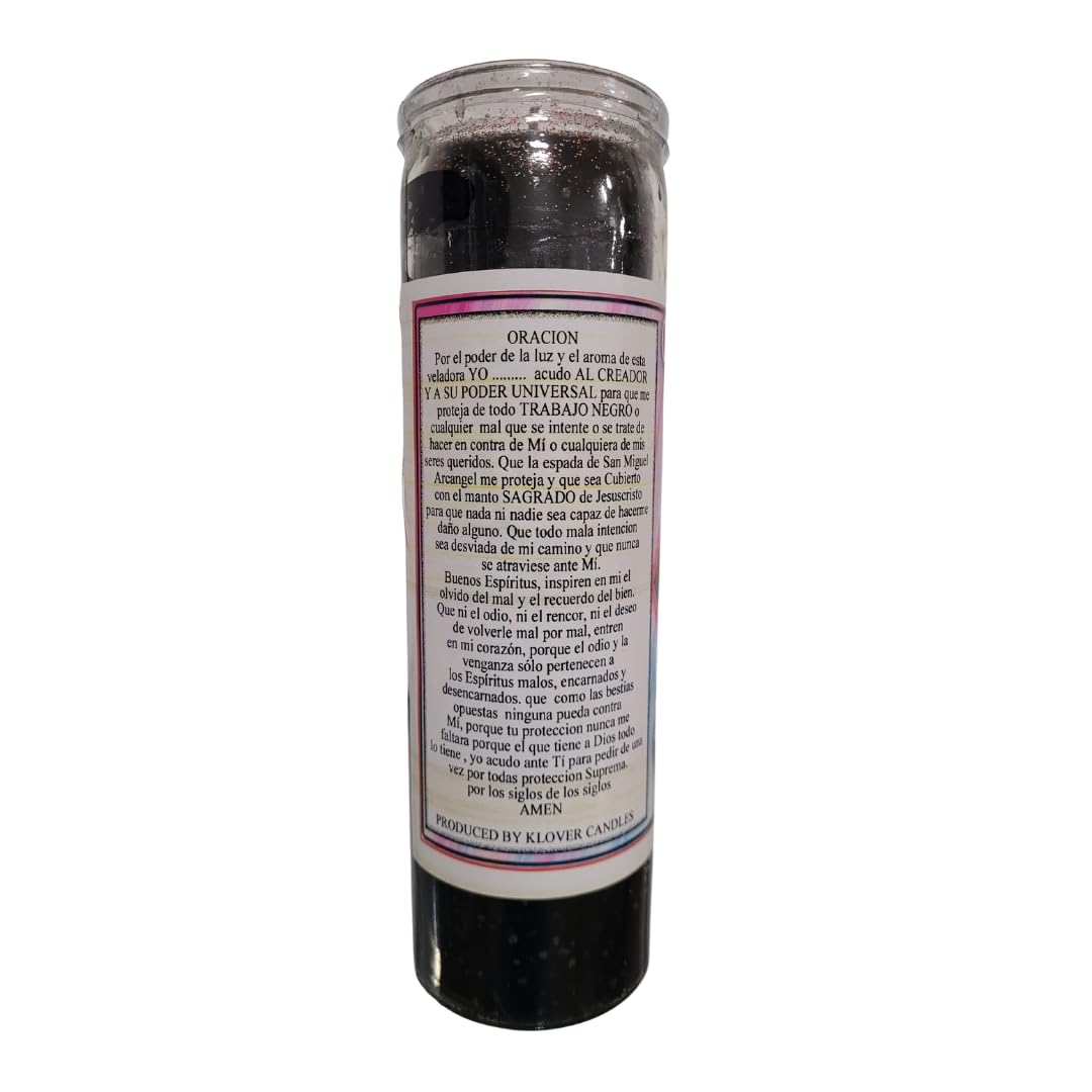Contra Trabajo Negro Veladora Preparada/Against Black Magic Prepared Candle