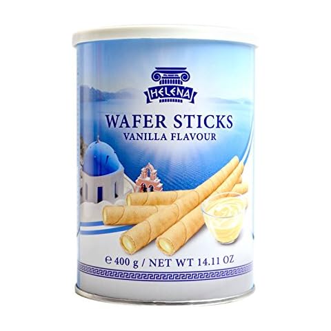 Feiny Biscuits Wafer Sticks Vanilla Flavour Waffelröllchen mit einer Cremefüllung mit Vanillegeschmack Vanille Kekse 400g Cover