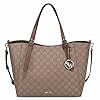 NINE WEST Kylee Trap Tote Mocha One Size