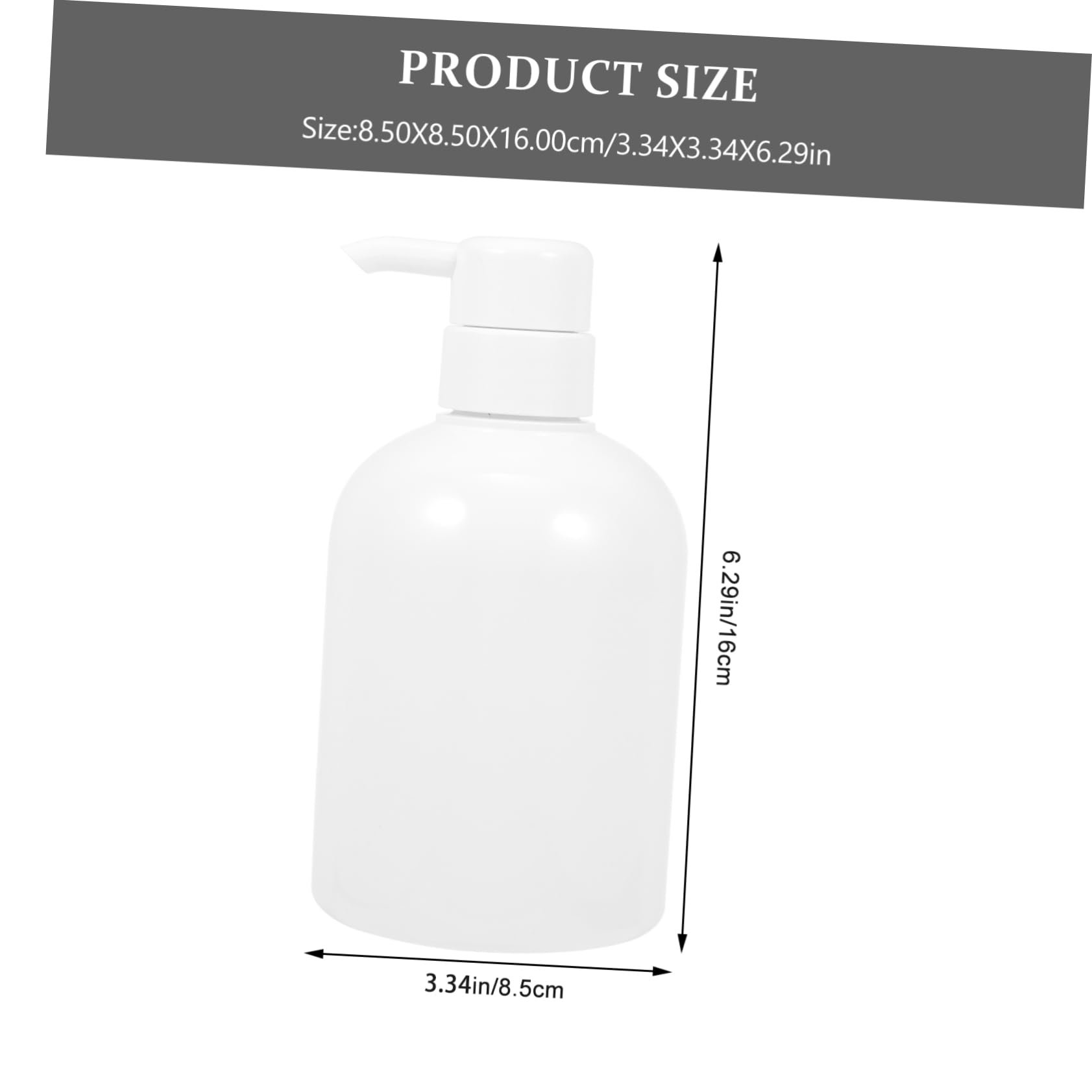 Beatifufu 2pcs Refillable Lotion and Shampoo Dispenser Bottles Leakproof Bathroom Accessories for Travel and Home Use for Shower Gel and Lotion Storage