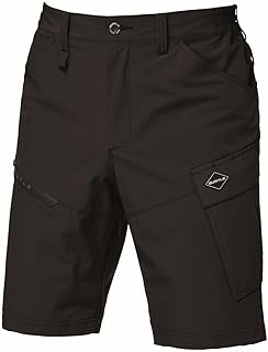 BURTLE バートル ショートカーゴパンツ(ユニセックス) 春夏用 ブラック 1027 35 XL