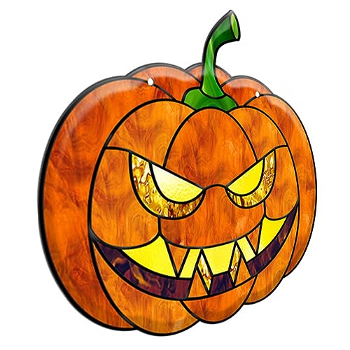 Chaîne de décoration Citrouille Halloween RLKHXBS pour habiller une porte fade
