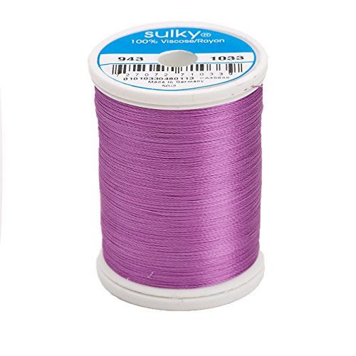Hilo Rayon Sulky 268d 40wt 850 yd Orquídea Oscura miniatura 1
